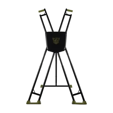XR Brands Tactical Cross podesivi čelični sistem za vezivanje crno/zeleni