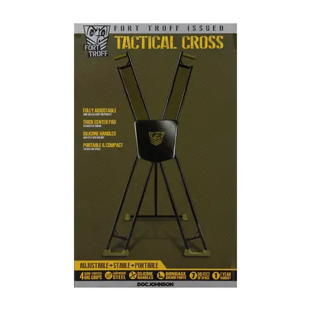 XR Brands Tactical Cross podesivi čelični sistem za vezivanje crno/zeleni