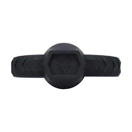Doc Johnson Max Comfort Gag crni – fleksibilni silikonski potpora za vilicu