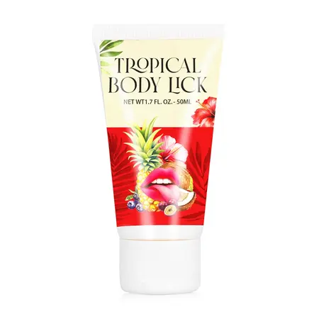 Body Lick tropski aromatizirani gel za telo 50 ml – egzotična mirisna formula