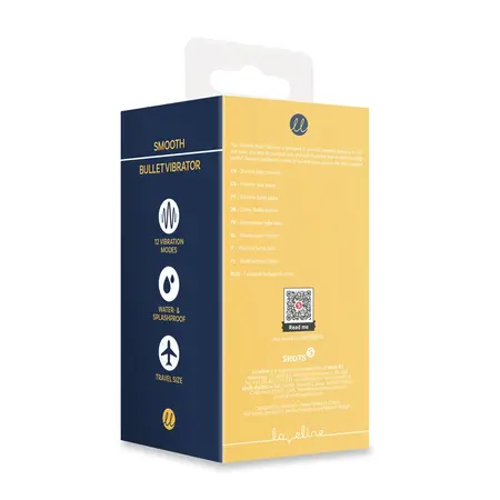 Loveline Smooth Bullet Sunpac Yellow - Compact Vibration Device