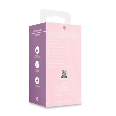 Shots Touch of Pink Silicone Finger Vibe - Compact Multi-Intensity Model
