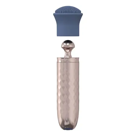 Loveline The Thrill 10-Brzinski Izmenjivi Plavi Vibrator, Tihi Dizajn