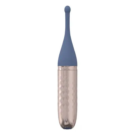 Loveline The Thrill 10-Brzinski Izmenjivi Plavi Vibrator, Tihi Dizajn