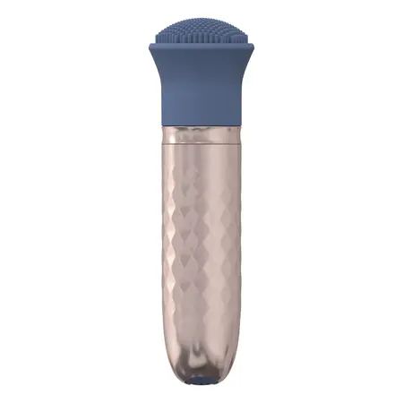 Loveline The Thrill 10-Brzinski Izmenjivi Plavi Vibrator, Tihi Dizajn