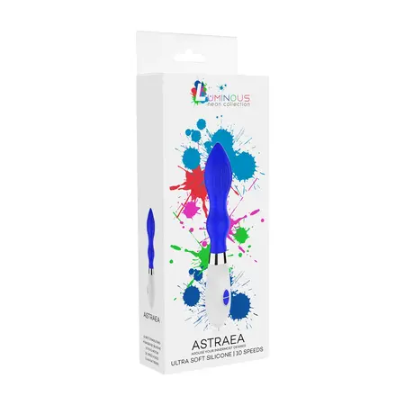 Astraea Multi-Function Vibrating Massager Royal Blue 10 Modes 20.8cm