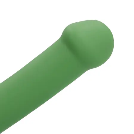Loveline Forest Green Compact Vibrating Intimate Device - Harness Ready