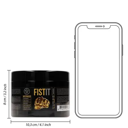 Fist It Lubrikant na Vodenoj Bazi 500ml - Dugotrajni Intimni Gel