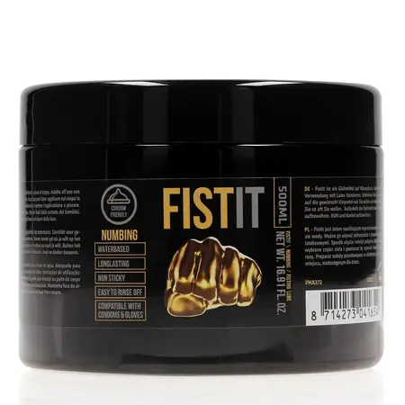 FistIt Ekstra Gusti Lubrikant sa Mentolom 500ml - Veganska Formula na Vodenoj Bazi