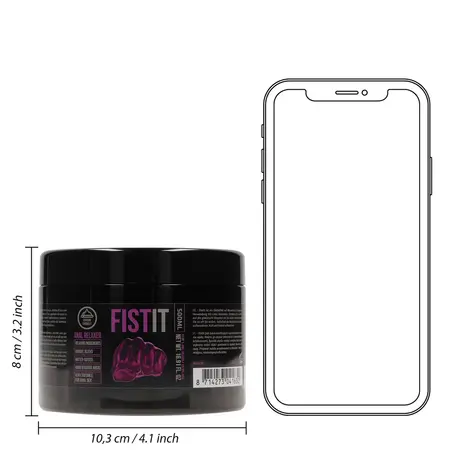 Fist It Anal Relaxer 500ml Lubrikant na Vodenoj Bazi sa Dodatkom Mentola