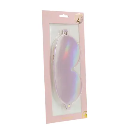 Ouch! Paris Collection Povez za oči Roze - Bonded Koža, Iridescentni Završetak