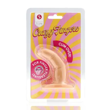 Shots Toys Cum Over nastavak za prst u boji kože, fleksibilni model