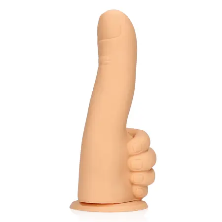 Thumbs Up Premium model - Fleksibilna silikonska ruka za zabavu, bež, 13 cm