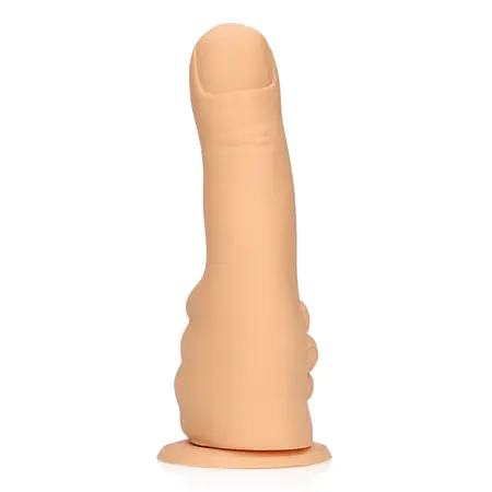 Thumbs Up Premium model - Fleksibilna silikonska ruka za zabavu, bež, 13 cm