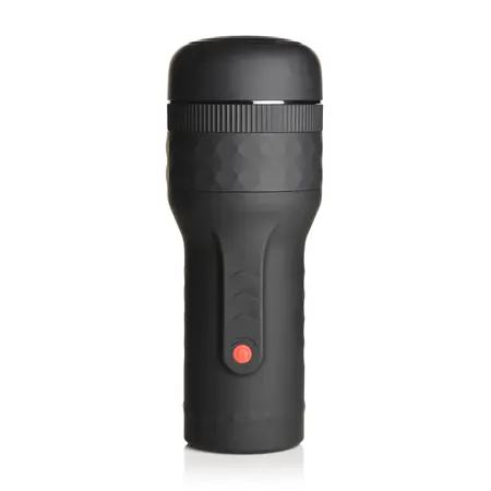 IntimateTech Black Vibrating Tightening Massager 7 Modes USB IPX5