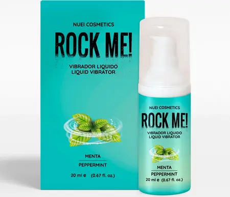 NUEI Rock Me! Tečni Gel Pepermint 20ml - Veganski Osećaj Peckanja