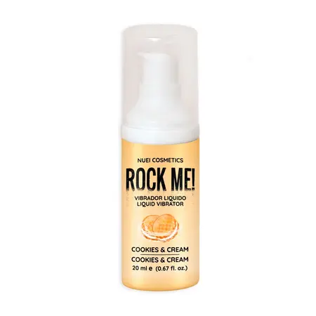 Nuei Rock Me! Tečni Vibrator Gel Keksi i Krema 20ml - Veganska Formula