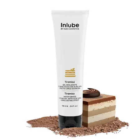Nuei INLUBE Gel na Vodenoj Bazi Aroma Tiramisua 100ml Veganska Formula