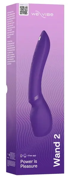 We-Vibe Wand 2 Intimni masažer, kontrolisan aplikacijom, vodootporan, 27.3 cm