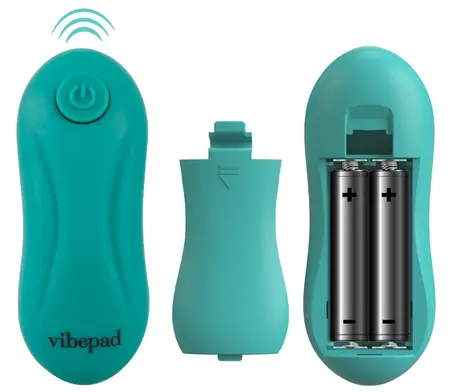 Vibepad Intense Kompaktni jastuk za stimulaciju sa dva motora crni silikonski