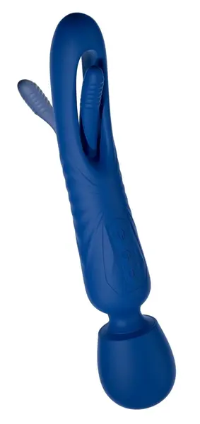 Sweet Smile 2in1 Wand intimni uređaj sa sistemom lelujanja, ljubičasti, 24.3cm