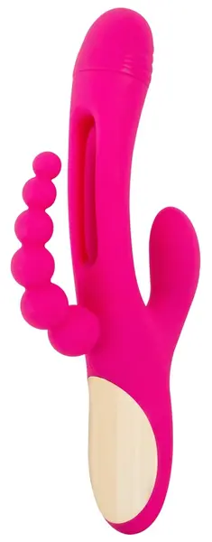 Sweet Smile Triple Vibe Flicking Tongue sistem za višestruku stimulaciju 24.4cm