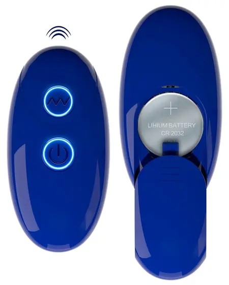 Sweet Smile Extra Slim RC intimni gaćični vibrator, daljinski upravljač, crni