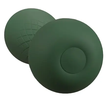 Emerald Love Luxurious RC analni čep - vibrirajući, daljinski upravljač, zeleni, 14 cm