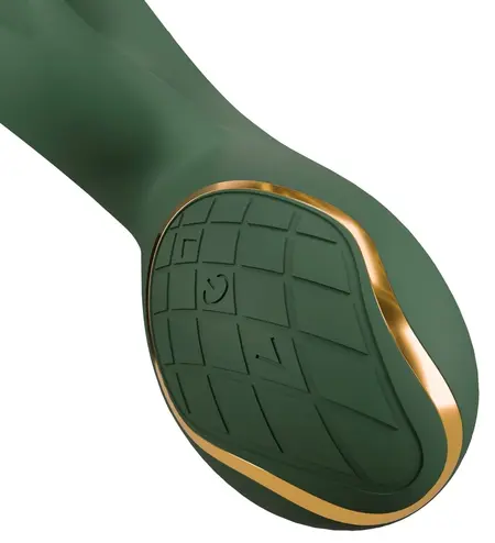 You2Toys Emerald Love Dual Motor fleksibilni intimni uređaj zeleni 23cm