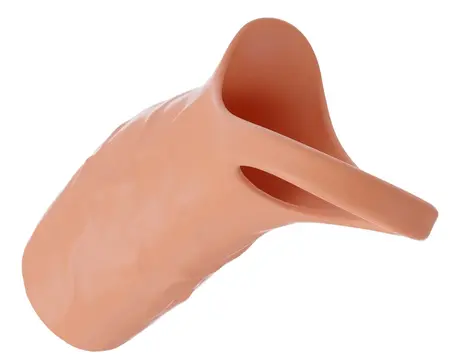 Realistixxx Real Sleeve Open Vibrating Silicone System 14 cm