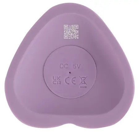 You2Toys Heart Guy Purple Intimate Machine with Suction Cup 19.5 cm