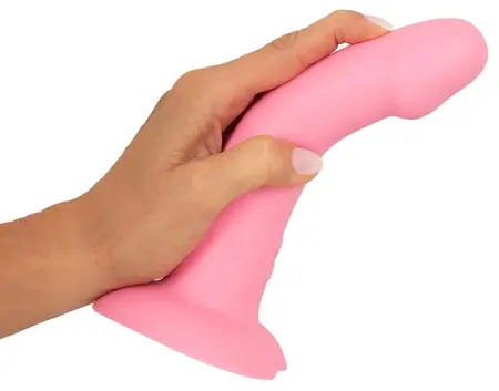 You2Toys Heart Guy Pink fleksibilni vibrirajući intimni uređaj 19cm