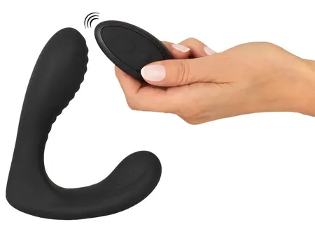 You2Toys Intense RC silikonski analni čep sa dva motora i daljinskim upravljačem, crni