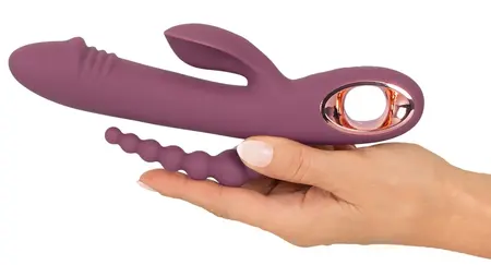 You2Toys Slim Triple Plum 3-u-1 Intimni Sistem, Vodootporan, Ljubičasta