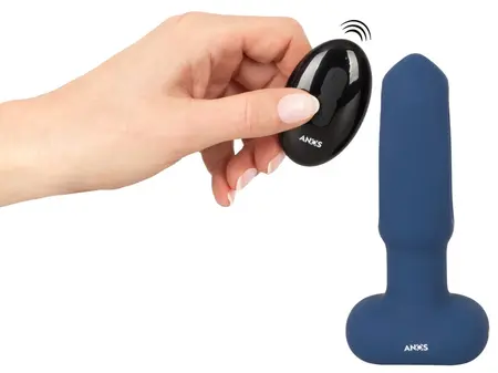 ANOS RC Analni Čep sa Treperavim Jezikom i Vibracijom, Silikon, 14,1cm