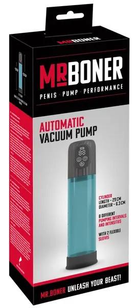 Mr.Boner Automatska Vakuum Pumpa Precizni 8-Režimski USB Sistem za Punjenje
