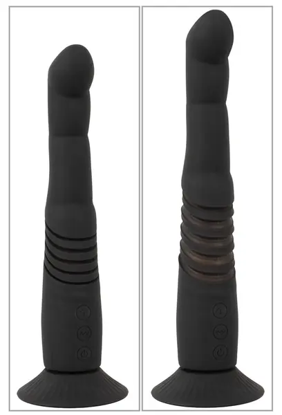 Couples Choice G i P-Tačka Gurajući Vibrator sa Uklonjivom Usisnom Čašicom