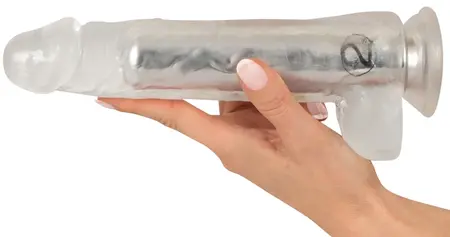 Crystal Clear Intimna Mašina 24,5cm sa Usisnom Čašicom i 10 Režima