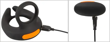 Rebel RC Intimni Sistem Prstenova sa Podesivom Vibracijom, Crna, 9,4 cm