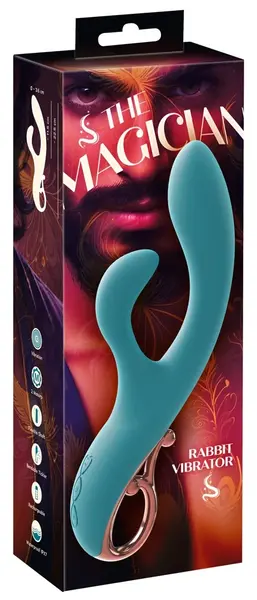 You2Toys The Magician Dualni Vibrator Ergonomski Silikon 22,5cm Ljubičasta