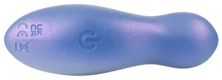 Sweet Smile Fleksibilni Metalik Silikonski Dualni Analni Model, 11,5 cm