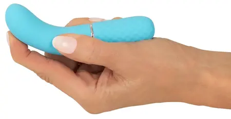 Cuties Mini Vibrator Plava 5. Generacija - Kompaktni Silikonski Model, 10 Režima