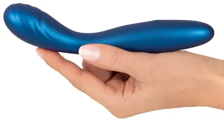 Sweet Smile Fleksibilni G-Tačka Vibrator Metalik Silikon 18cm Vodootporan
