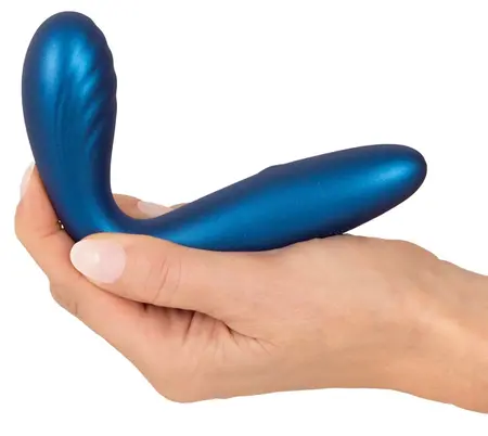 Sweet Smile Fleksibilni G-Tačka Vibrator Metalik Silikon 18cm Vodootporan