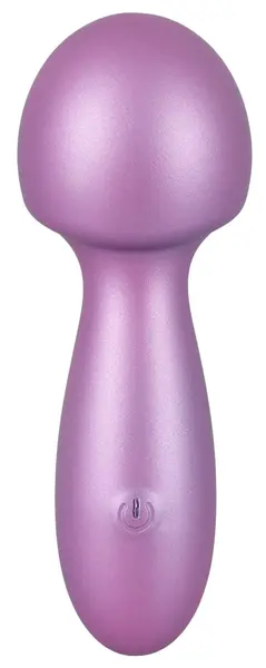 Sweet Smile Metallic Mini Wand - Kompaktni Vodootporni Uređaj za Masažu, Srebrna