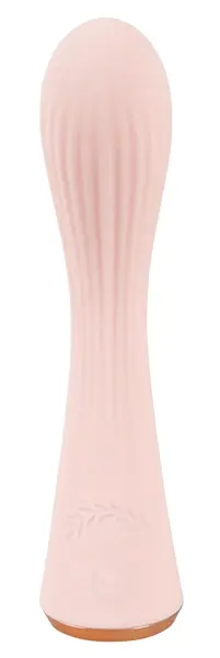 You2Toys Double Layer Silicone Vibrator with Curved Tip 17.7cm, Purple