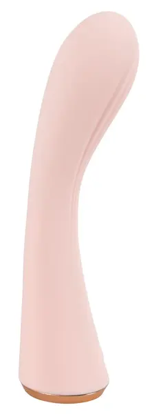 You2Toys Double Layer Silicone Vibrator with Curved Tip 17.7cm, Purple