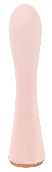 You2Toys Double Layer Silicone Vibrator with Curved Tip 17.7cm, Purple