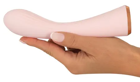 You2Toys Double Layer Silicone Vibrator with Curved Tip 17.7cm, Purple