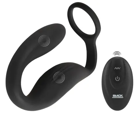 Black Velvets RC Intimate System with Vibrating Plug & Flexible Ring